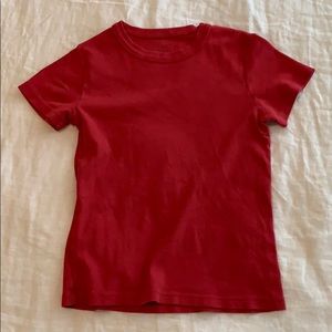 Brandy Melville red tshirt